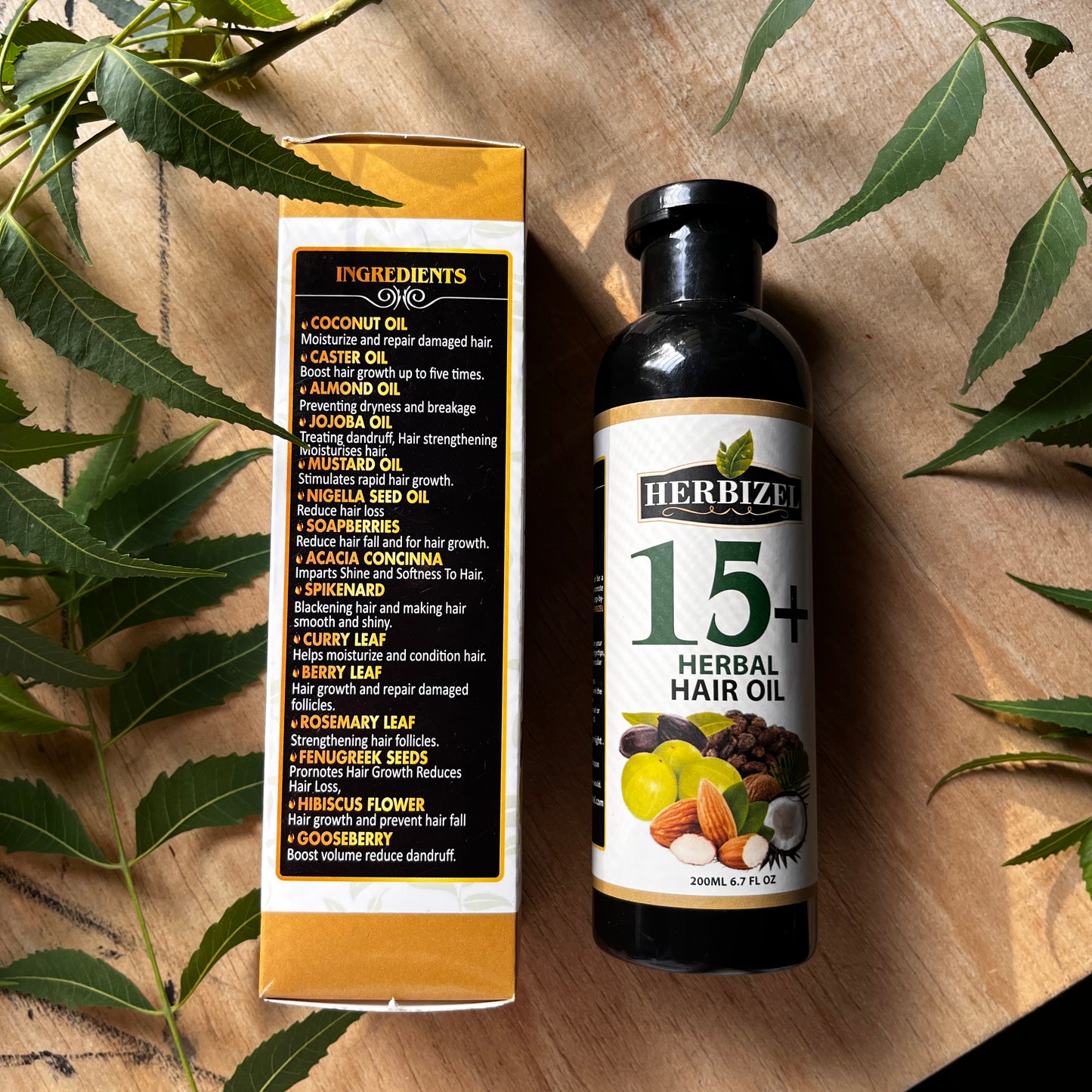 Herbizel Herbal Hair Oil (200 ml )